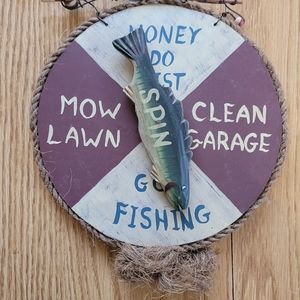 Cute "honey do list" decor for your cabin